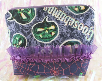 Makeup Bag - Goosebumps Purple