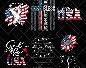 勇敢なバンドルのおかげで自由の国、レトロな独立記念日PNG、アメリカのコケットPNG、レトロなUSAPNG、独立記念日PNG、愛国的なPNG