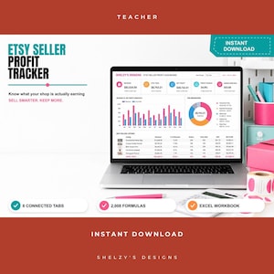 Elementary Teacher Planner 2026-2027 | Google Sheets & Excel Gradebook, Attendance, Lesson Plans, Classroom Organizer