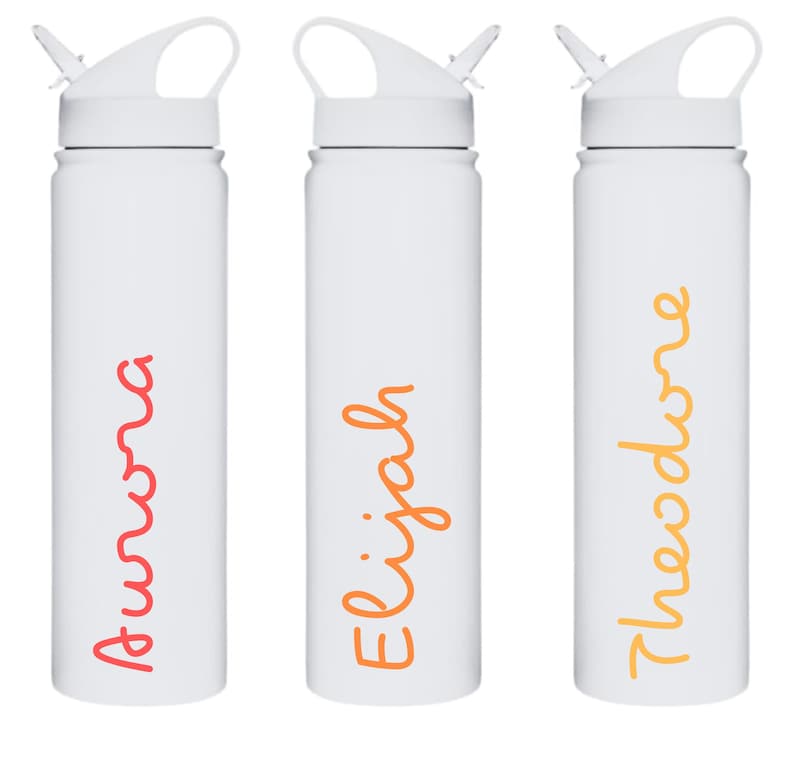 Personalized Villa Water Bottle | Custom Name Bachelorette Bridesmaid Gift 画像 4
