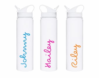 Personalized Villa Water Bottle, Custom Bridesmaid Tumbler, Bachelorette Party Gift Cup