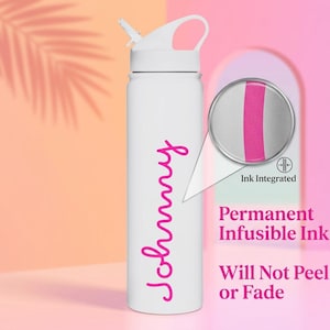 Personalized Villa Water Bottle | Custom Name Bachelorette Bridesmaid Gift 画像 8