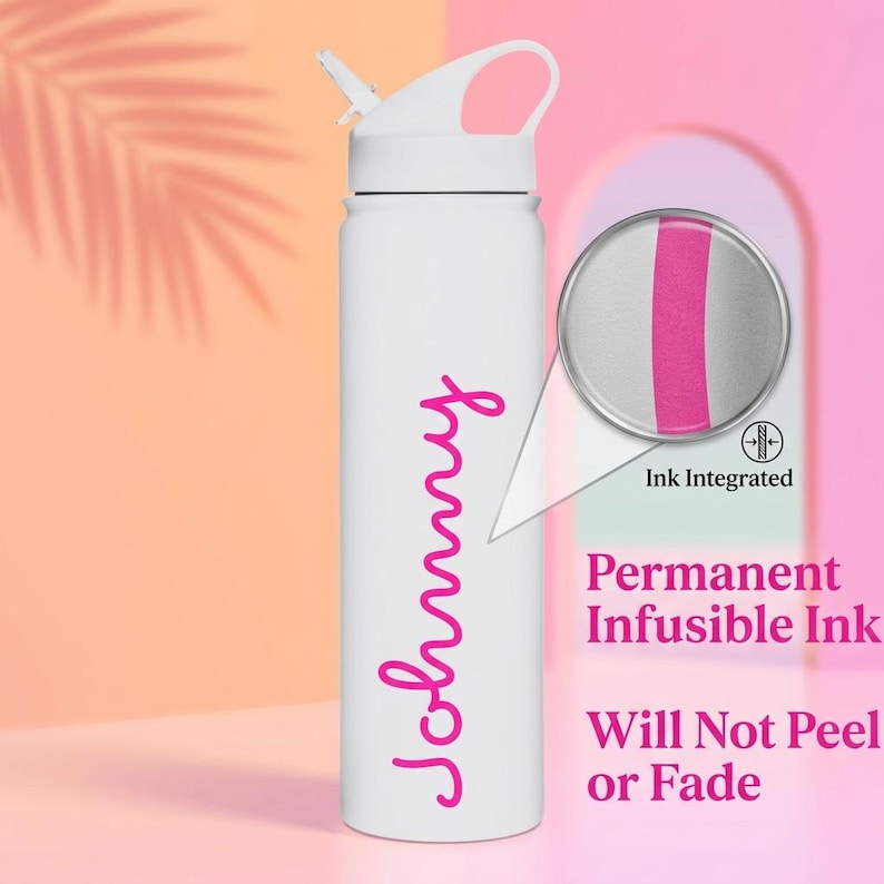 Personalized Villa Water Bottle | Custom Name Bachelorette Bridesmaid Gift 画像 8