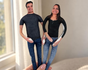 Almofada personalizada de boneca feia, Mini Boneca Me personalizada com corpo articulado, Boneca de pelúcia com foto, presente para amigo, Decoração de Halloween, Presente de Halloween