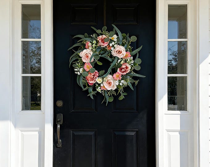 Ghirlanda Rustica In Metallo Con Gufi Dipinti A Mano, Diametro 33 Cm, Decorazione Da Parete Per Porta D'Ingresso, Giardino E Interni, Resistente Alle Intemperie - 2