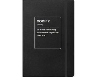 Notitieboek met harde kaft