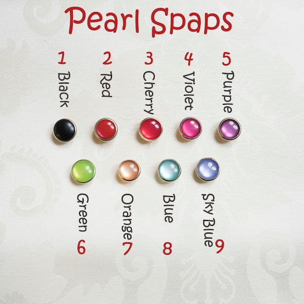 Pearl Snaps Etsy