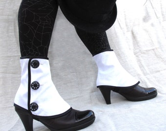 polainas bajas impermeables con botones victorianas steampunk polaina