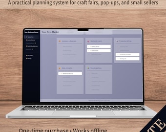 Market Vendor Planning System: Core Sales Log Packing List Market Calendar Organizer