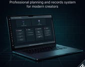 Content Creator Planner System: Professional YouTube TikTok Instagram Video Pipeline & Brand Strategy Hub