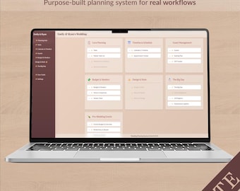 Wedding Planning System: Essential Budget Guest Seating Task Tracker Timeline Management Tool