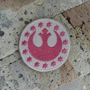The Mandalorian and Grogu Colonel Ward  New Republic Patch embroidered patch Sew-on or iron-