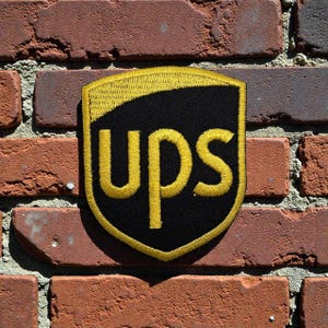 UPS embroidered patch Sew-on or iron-