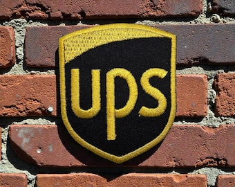 UPS embroidered patch Sew-on or iron-