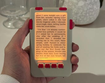 XTEINK X3用LEDライト付きケース（前面ボタン付き）｜3Dプリント