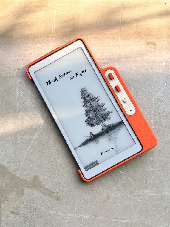 Viwoods Aipaper Reader Case | 3D Printed, Comfort Grip & Page-turn