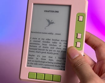 Étui XTEINK X4 Gen 2 | Étui Wekind plus fin avec prise en main et éclairage LED (impression 3D)