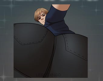 Leon Kennedy Teabagging Animated Emotes & Streaming Alert - Screen Breaking Edition - Resident Evil