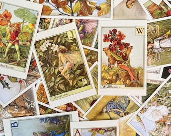 Cicely Mary Barker Flower Fairy Prints - Vintage Flower Fairy Postcards - Bundles or Individual Flower Fairy Cards