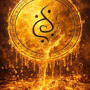 Conjunto de Sigilos Chamánicos / Manifestación de Deseos Profundos, Arte Mural Espiritual (Descarga Digital)