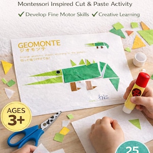 Casse-tête géométrique Montessori : tige pour enfants, jouet d'apprentissage pratique, mathématiques à la maison