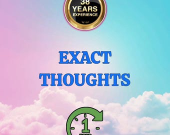 Detailed psychic love tarot reading: same hour, exact thoughts & feelings, tarot reading