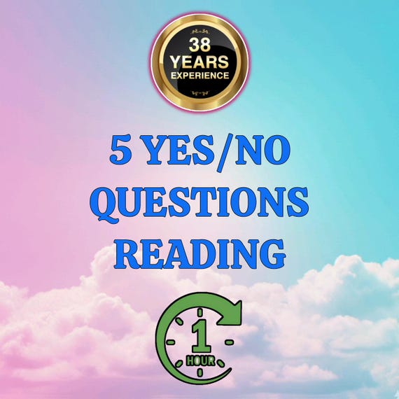 5 Yes/No Question Tarot Reading: Same Hour, Psychic Guidance