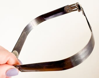 Vintage deadstock lot of 12 Purse Hardware / wide opening spring hardware