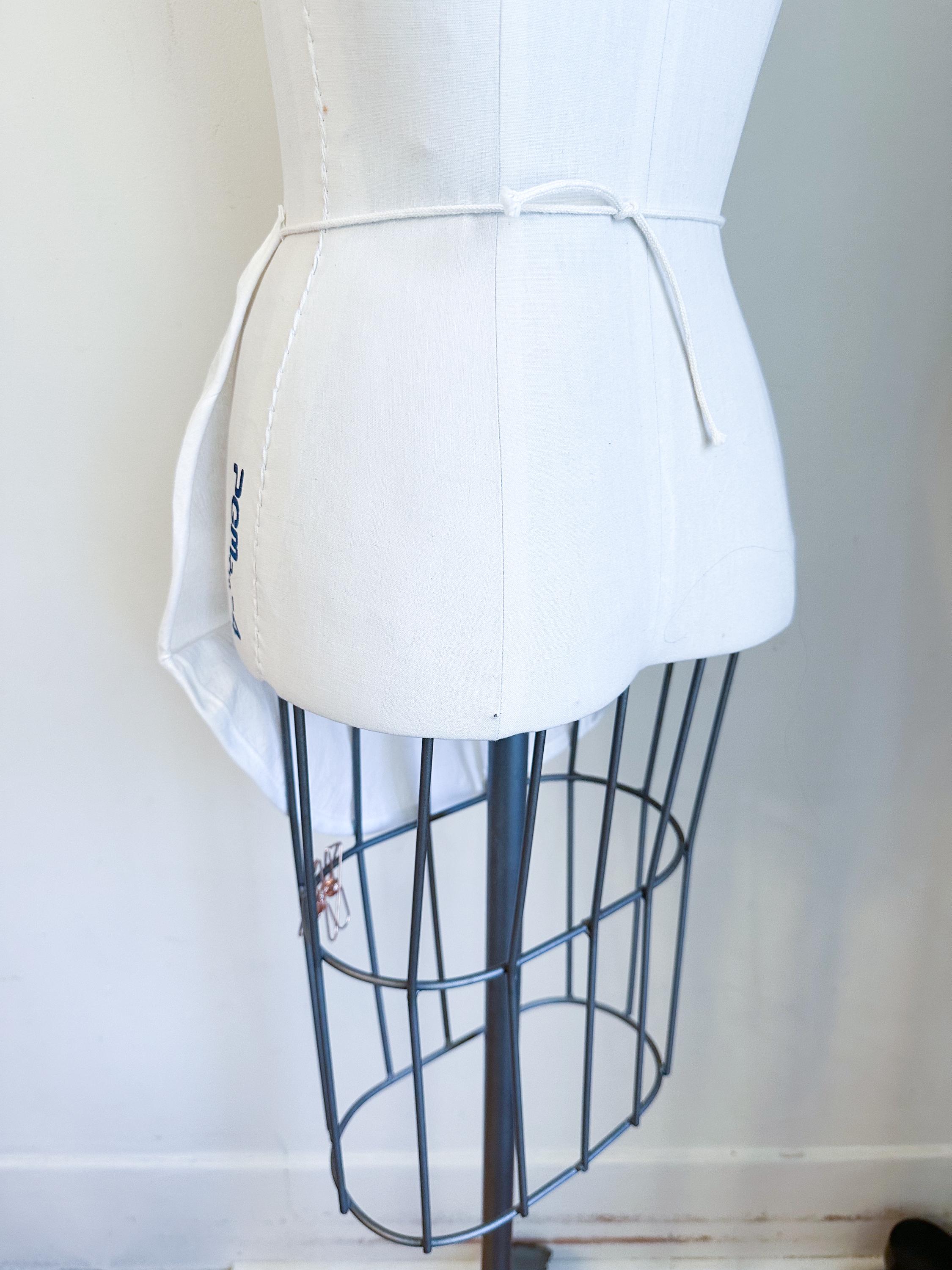 1950年代のヴィンテージ手描きのよだれかけ/エプロン/コスチューム