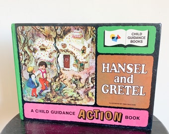 Vintage 1970s Hansel and Gretel A Child Guidance Action Book