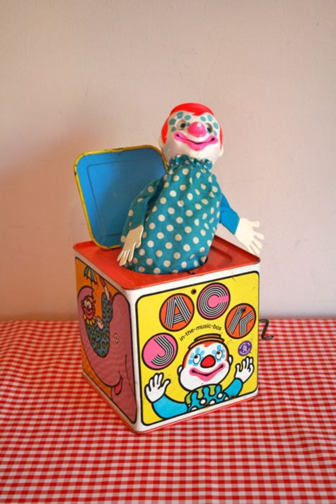 1971 mattel jack in the music box