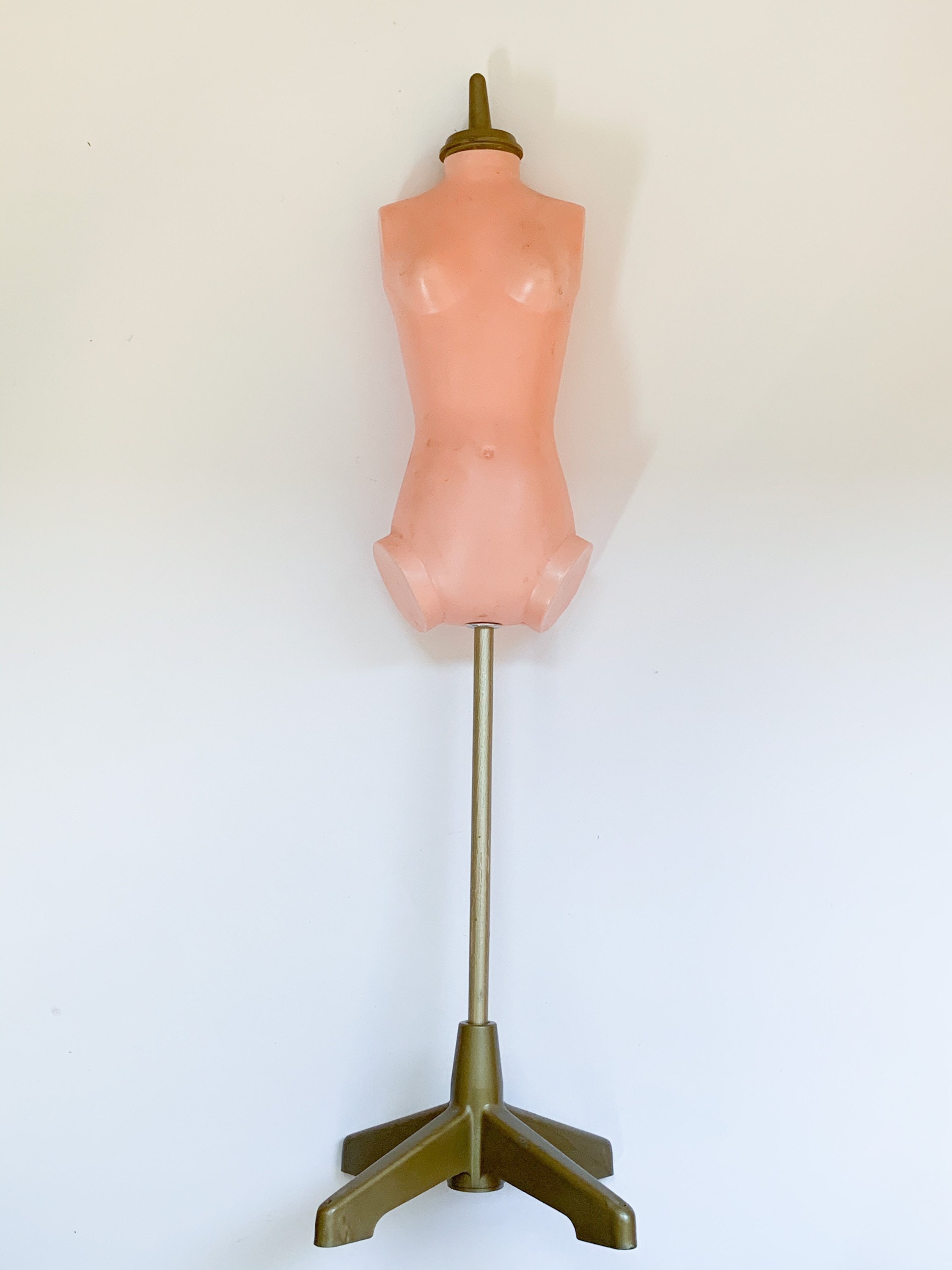 Vintage Doll Size Dress Form / 7.5 tall torso Etsy