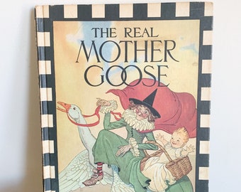 Vintage The Real Mother Goose Book 1969 53rd edition