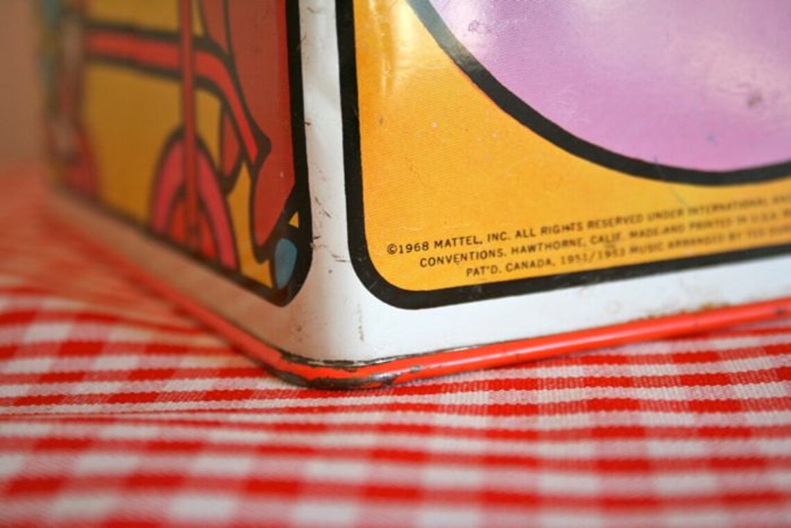 vintage mattel jack in the music box