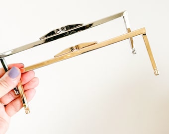 Vintage deadstock Clutch Frame (gold or silver)