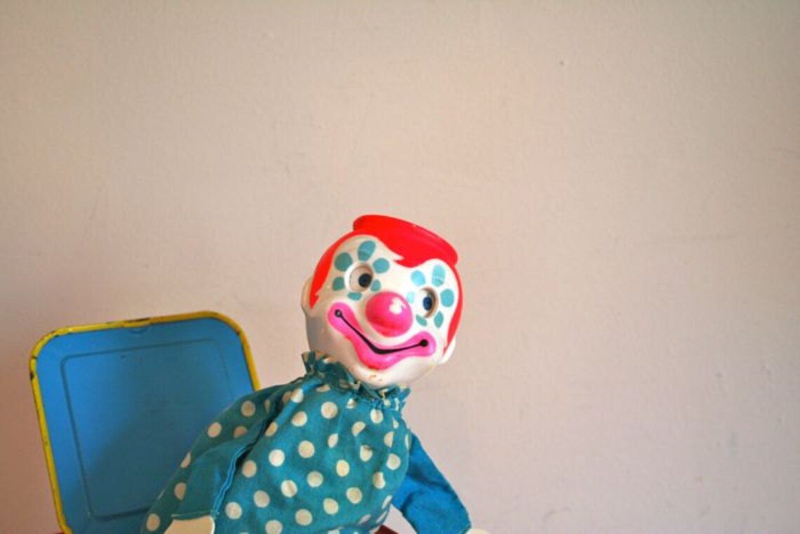 vintage mattel jack in the music box