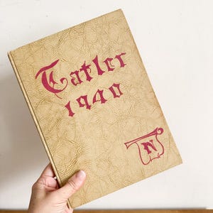 Vintage 1940s Northrop Collegiate Yearbook / Minneapolis High School Yearbook