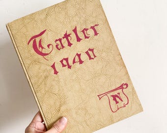 Vintage 1940s Northrop Collegiate Yearbook / Minneapolis High School Yearbook