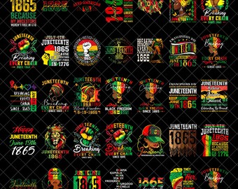 Juneteenth Png Bundle, Juneteenth 1865 Png, Juneteenth Png, black history month, Juneteenth since 1865 Png, we are black history