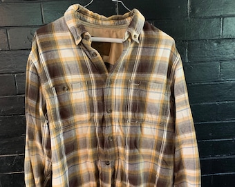 Vinage Mens Flannel Shirt