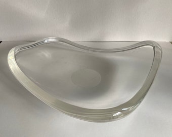 Vintage Herb Ritts Lucite/Acrylic Bowl