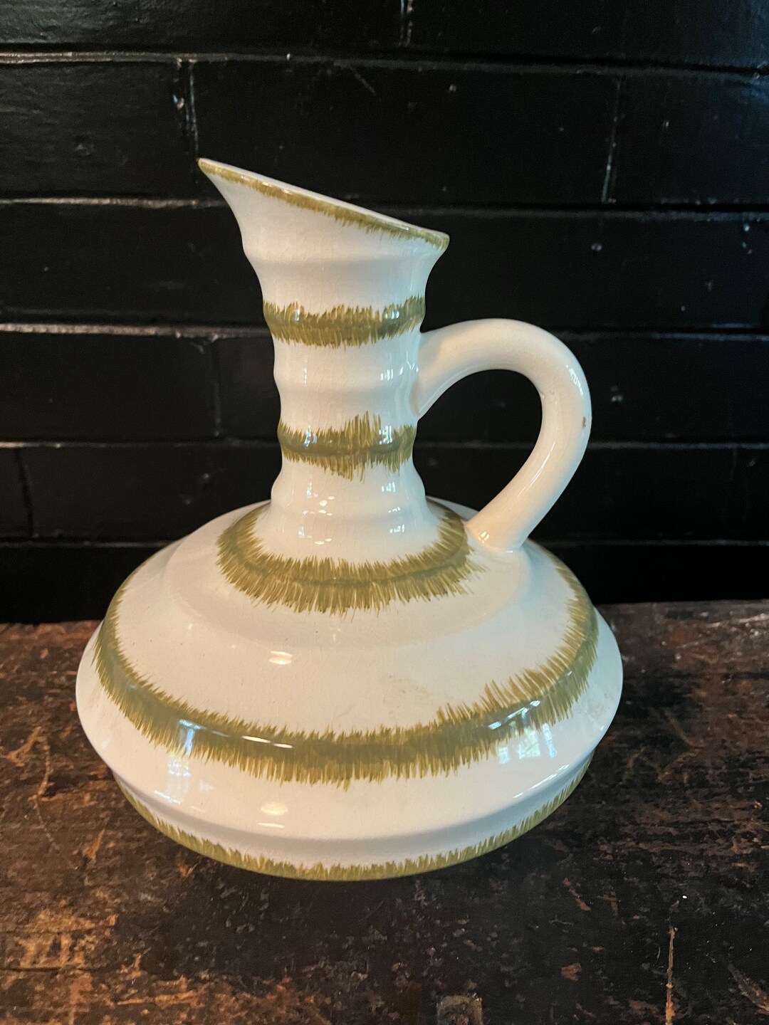 Vintage Ceramic Pitcher Decorative Pitcher Water Pitcher Etsy