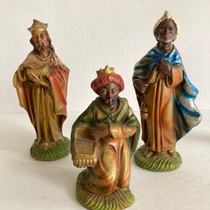 Vintage Italian Nativity Set image 4