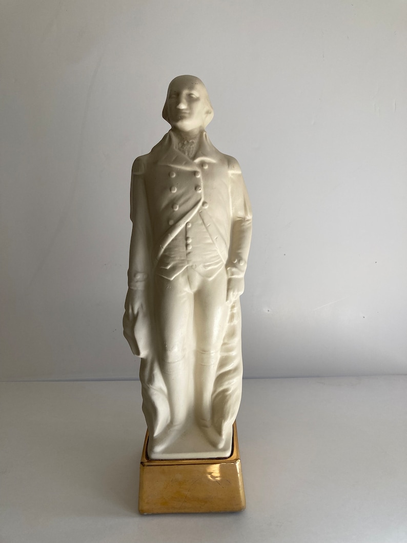 1969 Vintage George Washington American Revolution Decanter image 5