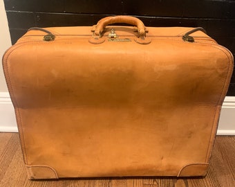 Presto Leather Suitcase
