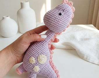 Crochet Dinosaur Amigurumi Pattern | Dino Plush Toy | Beginner Friendly PDF| Instant Download