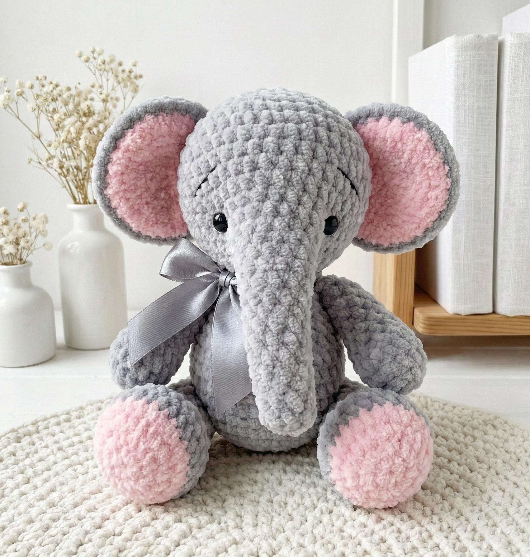 40 Elephant Crochet Patterns for Amigurumi, Plushies, Loveys, and Nursery Decor 22 Crochet Elephant Pattern Amigurumi