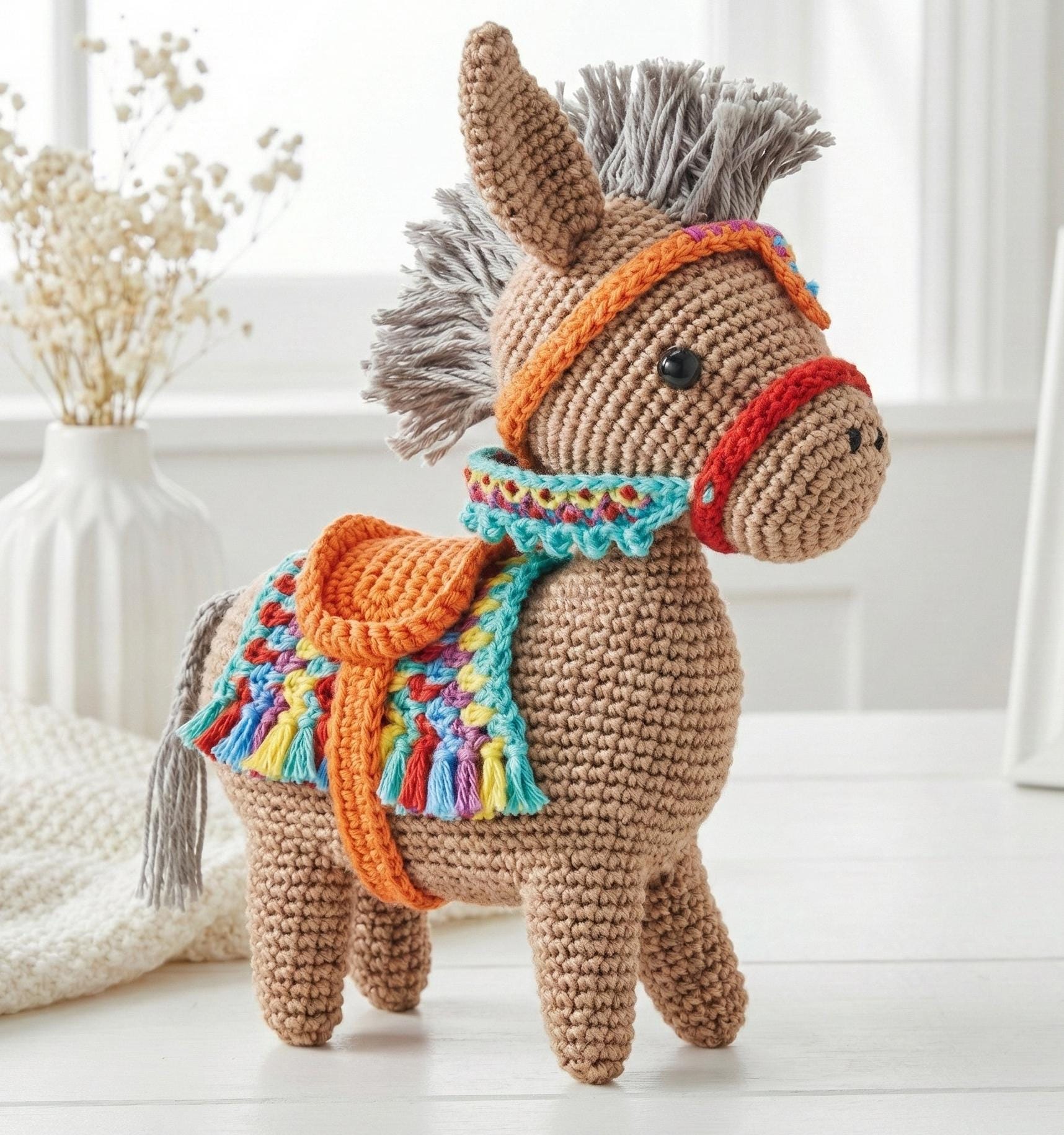 Crochet Donkey Amigurumi