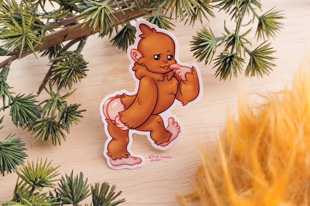 Squatchlet Sticker Sasquatch Vinyl Sticker - Etsy