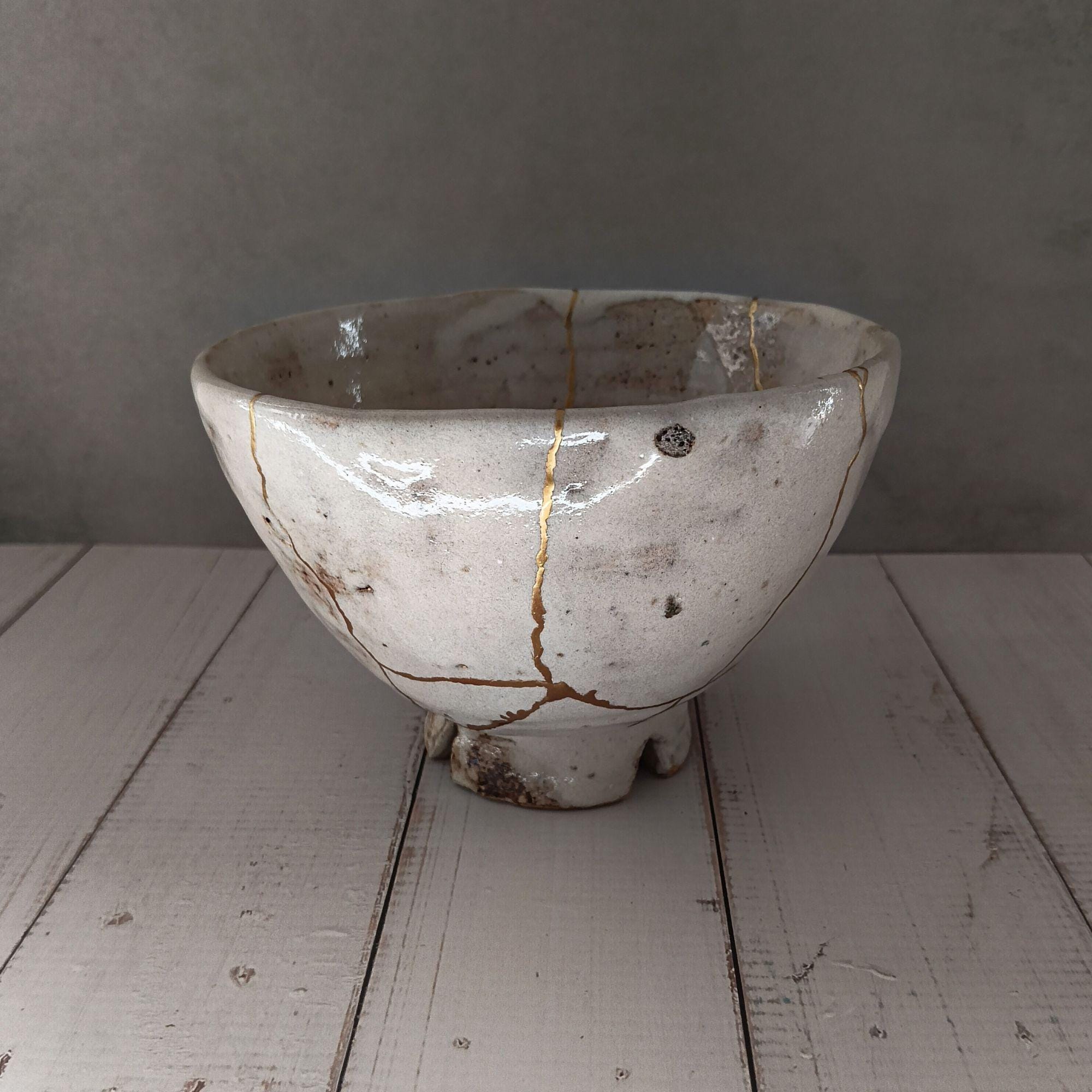 Authentic Japanese Broken Bowl - Etsy